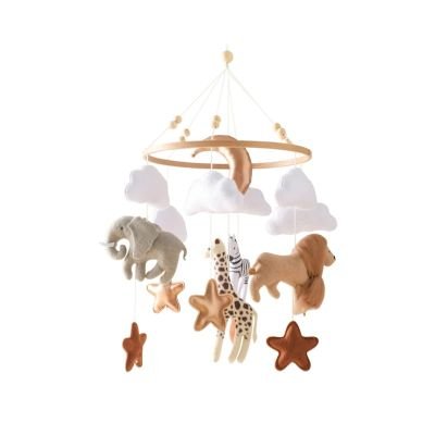 Mobile musical pour bébé| Animaux - Zoombébé