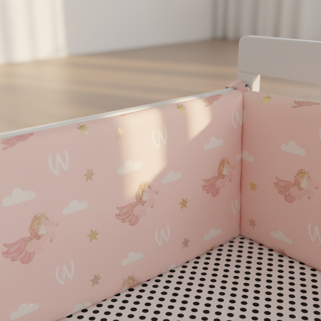 Tour de lit fée | Rose