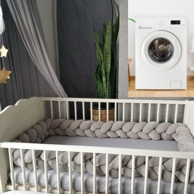Tour de lit bébé tressé| Grisou™ - Zoombébé