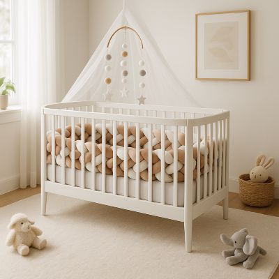 Tresse de lit bebe| Chataigne™ - Zoombébé