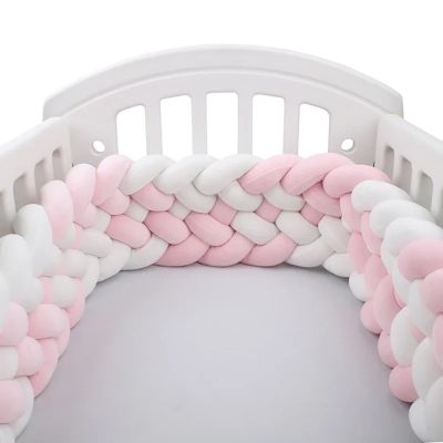 Tresse - de - lit - bebe| Rose Blanc™ - Zoombébé