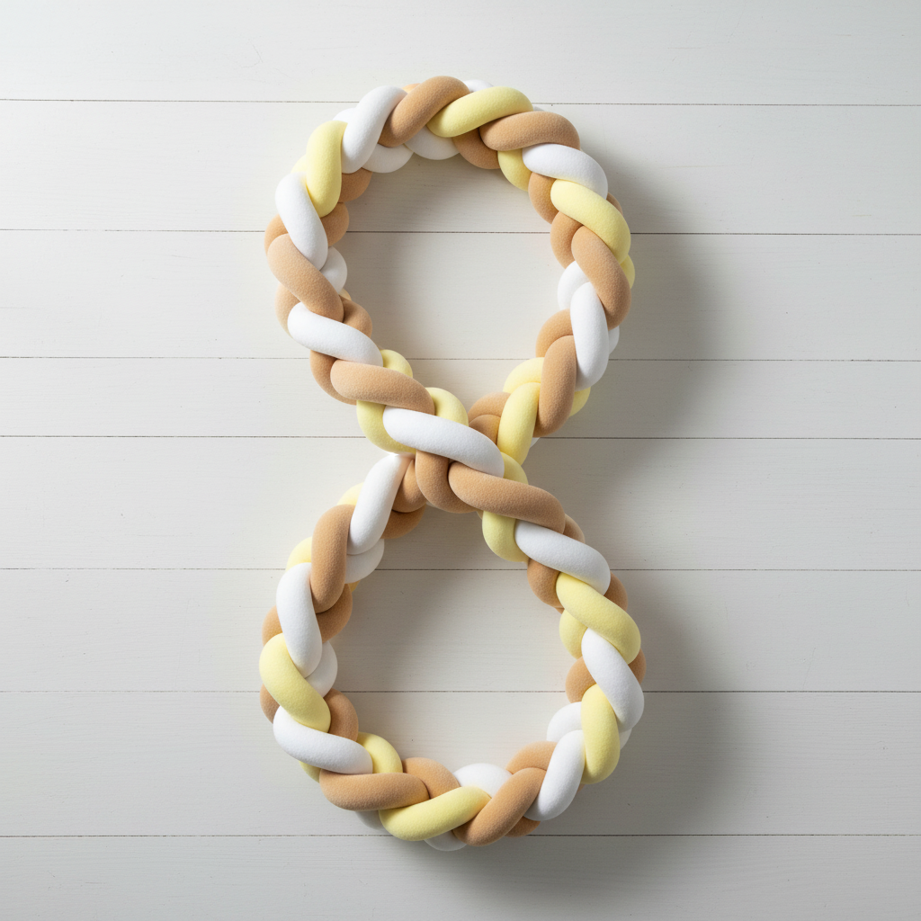 Tresse de lit 4m | Trio Caramel