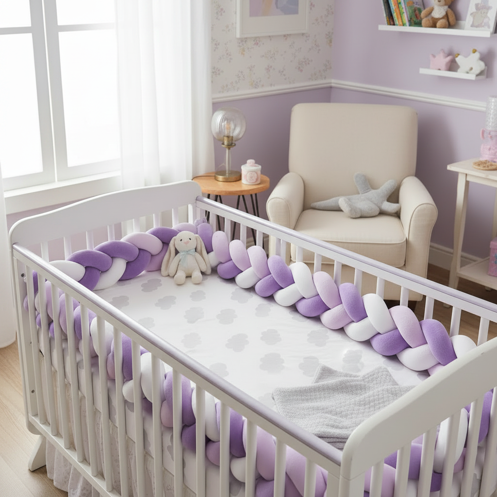 Tresse parme lifestyle chambre bébé