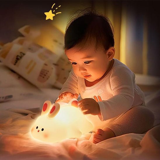 VEILLEUSE BEBE| Lapin Couché™ - Zoombébé