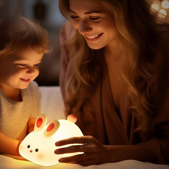 VEILLEUSE BEBE| Lapin Couché™ - Zoombébé
