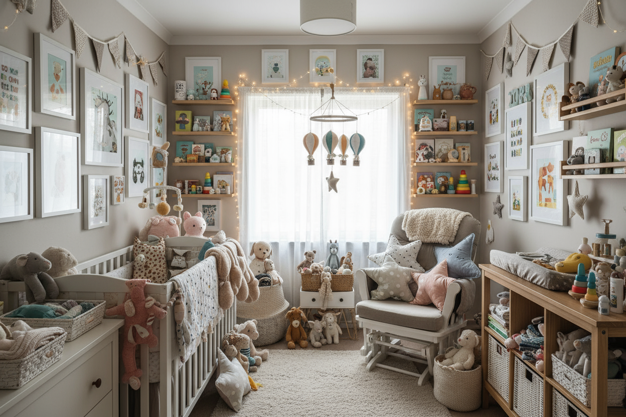 10 Erreurs à Éviter dans l'Aménagement d'une Chambre de Bébé - Zoombébé