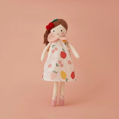 doudou bébé fille dessin pomme