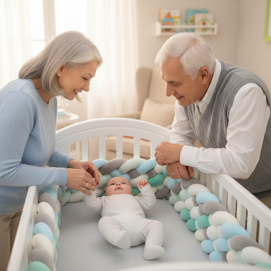 Bébé avec grands-parents