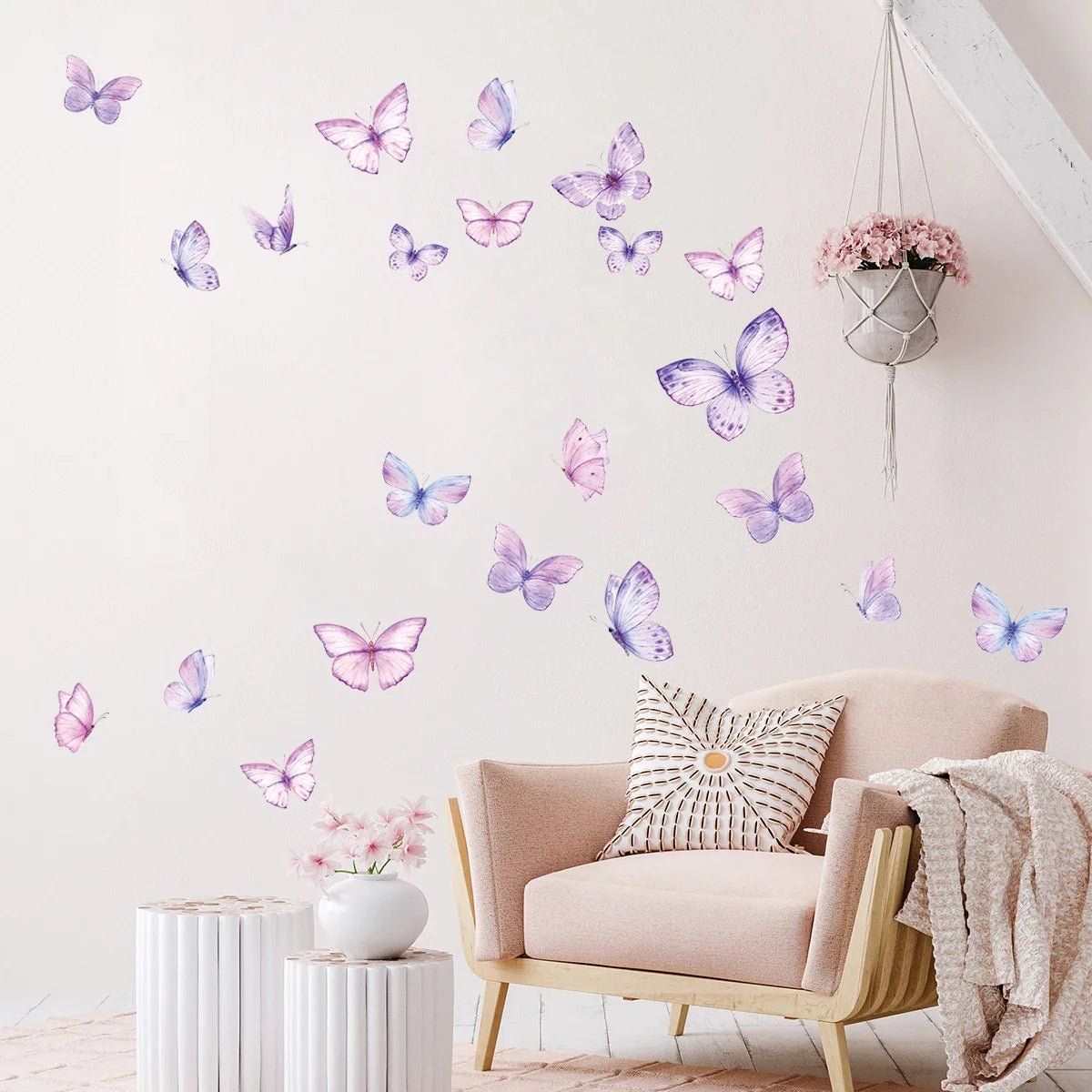 ButterfliesSticker™ - Violet - Ma boutique