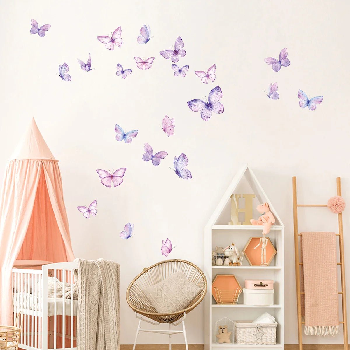 ButterfliesSticker™ - Violet - Ma boutique