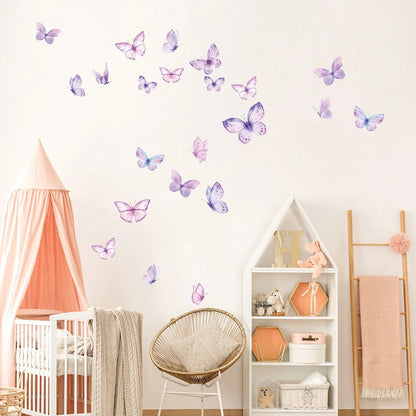 ButterfliesSticker™ - Violet - Ma boutique