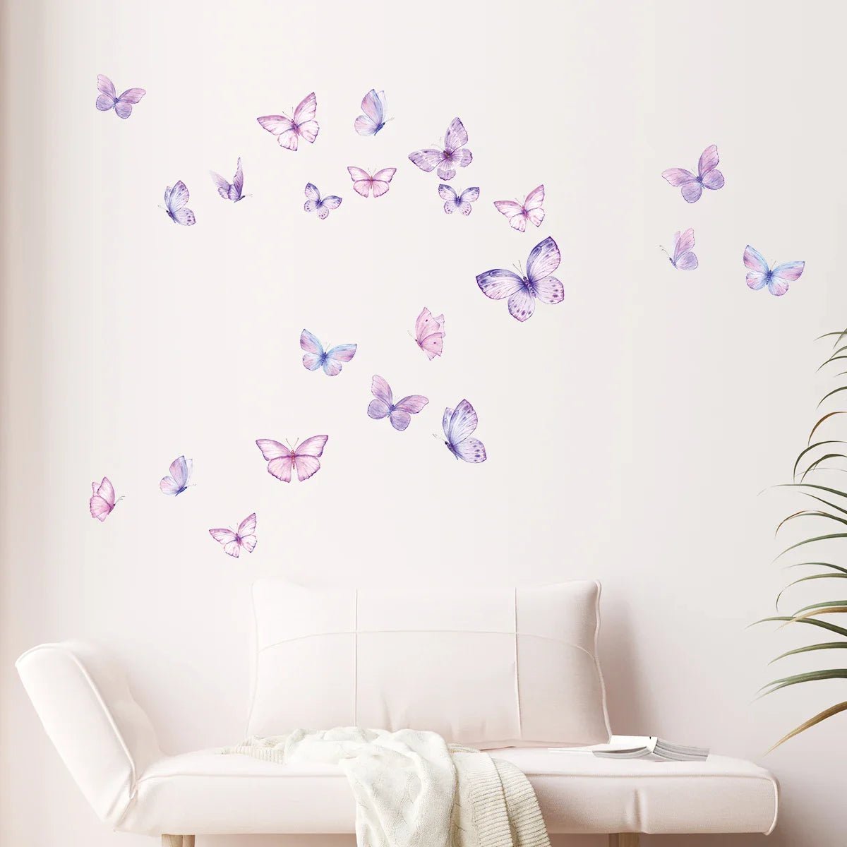 ButterfliesSticker™ - Violet - Ma boutique