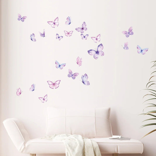 ButterfliesSticker™ - Violet - Ma boutique