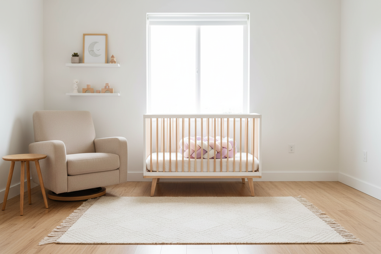 Chambre bébé complète avec tresse Parme