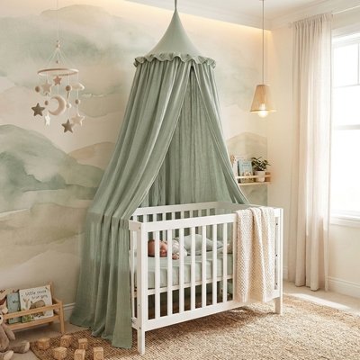 Ciel de lit vert