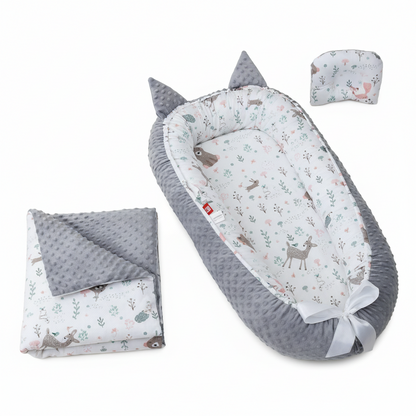 Bébé Cocon | Nid Douillet 85x50cm + Couette OUATINE