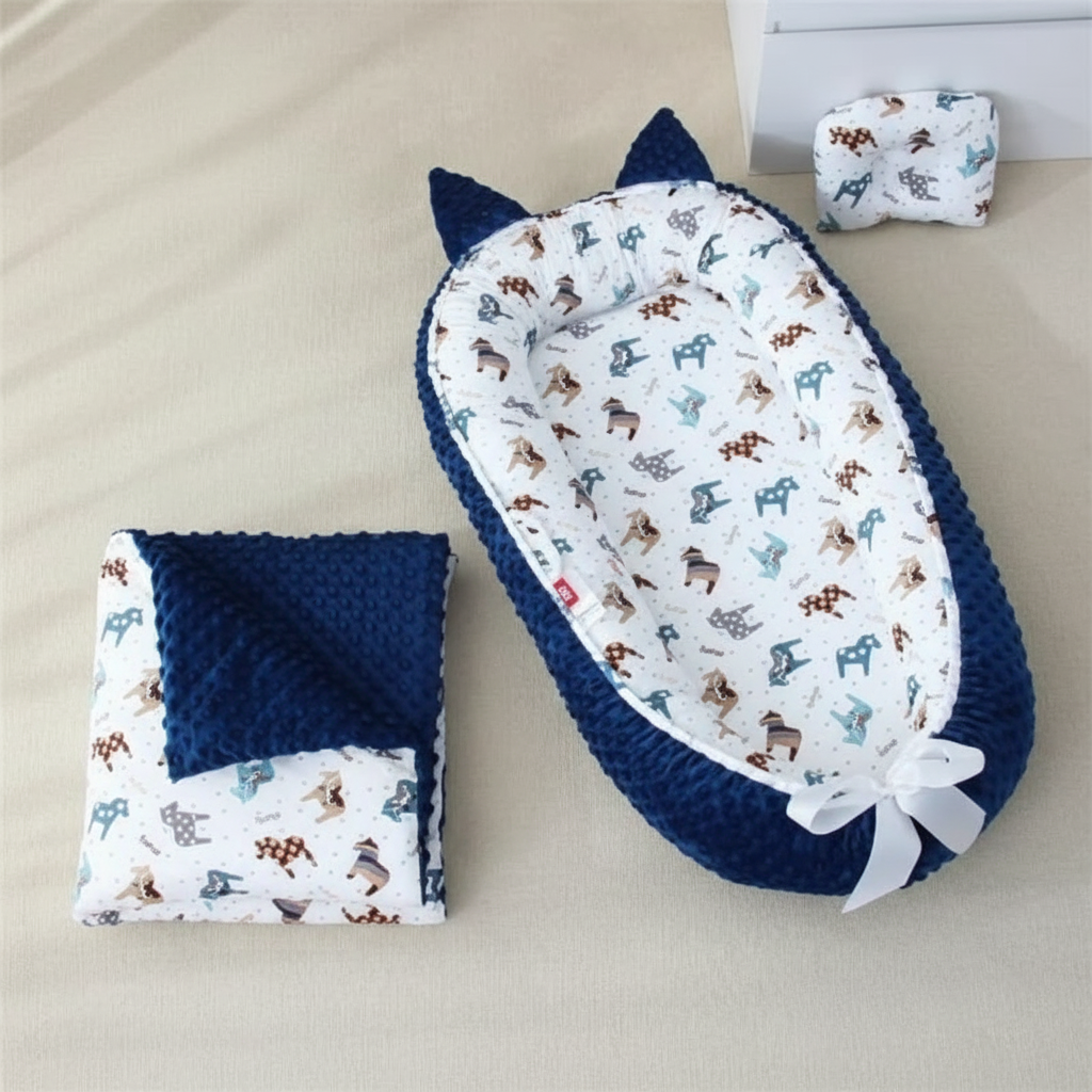 Bébé Cocon | Nid Douillet 85x50cm + Couette TOUDOU