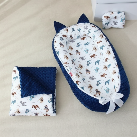 Bébé Cocon | Nid Douillet 85x50cm + Couette TOUDOU
