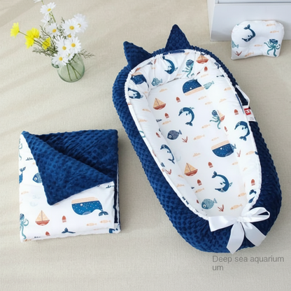 Bébé Cocon | Nid Douillet 85x50cm + Couette TOUDOU