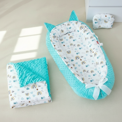 Bébé Cocon | Nid Douillet 85x50cm + Couette OUATINE
