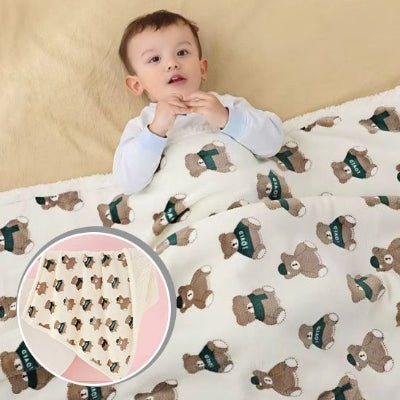 Couverture bébé|ANIMAUX™ - Zoombébé