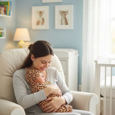 Couverture d emmaillotage 