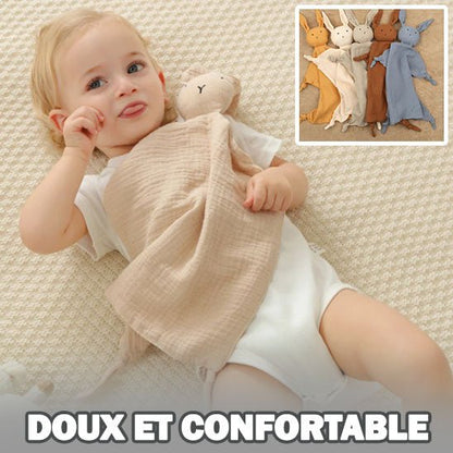 Doudou bébé fille | Mousseline™ - Zoombébé