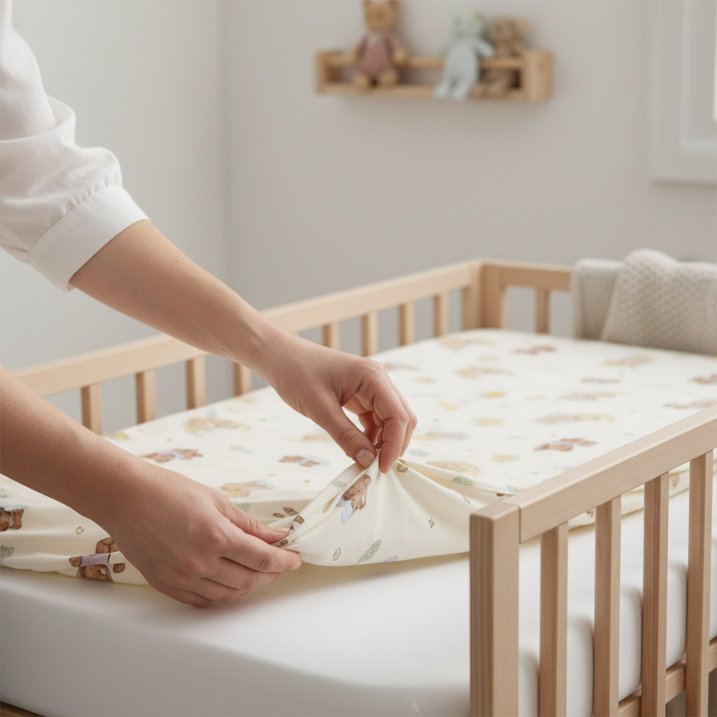 Drap housse pour bébé | Coton Pur