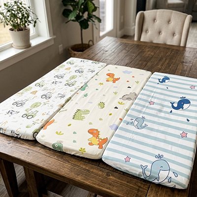 Drap housse lit bébé trois choix
