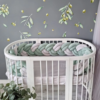 Tresse de lit bébé|Vert