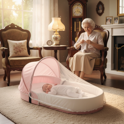 Lit bebe de voyage |Rose