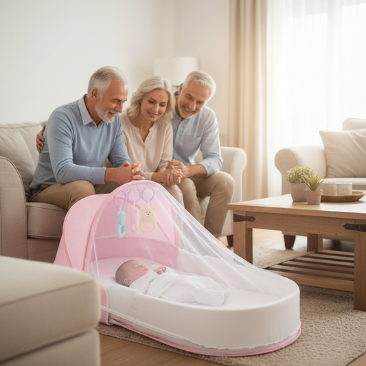 Lit bebe de voyage |Rose