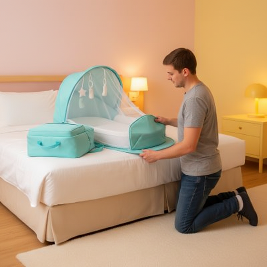 Lit pour bebe de voyage | Vert