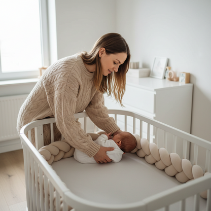 Tresse de lit-3m beige