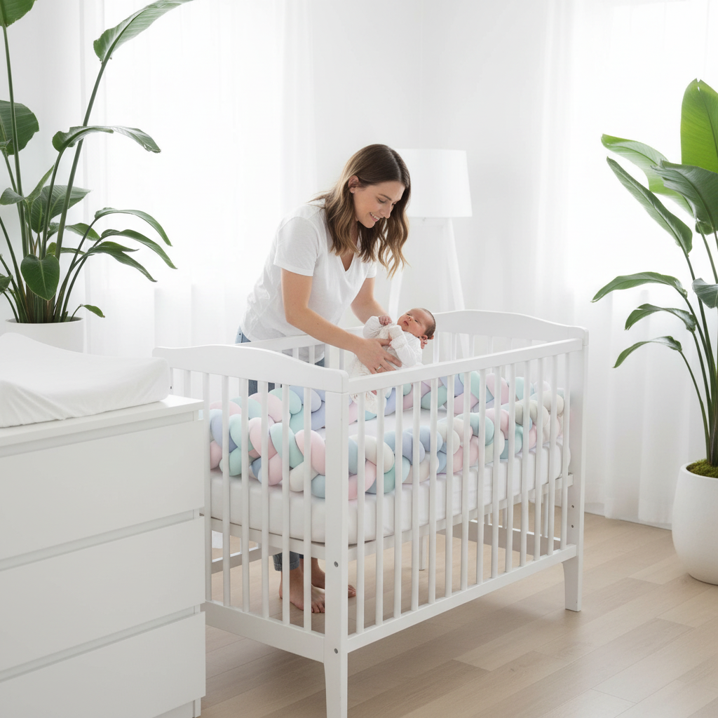 Maman dépose bébé