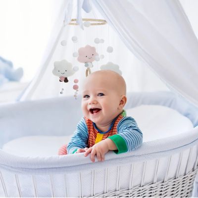 Mobile bebe | Nuage rose - Zoombébé