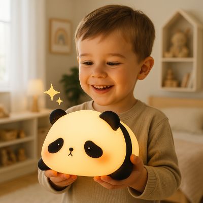 Veilleuse bébé | Panda Silicone