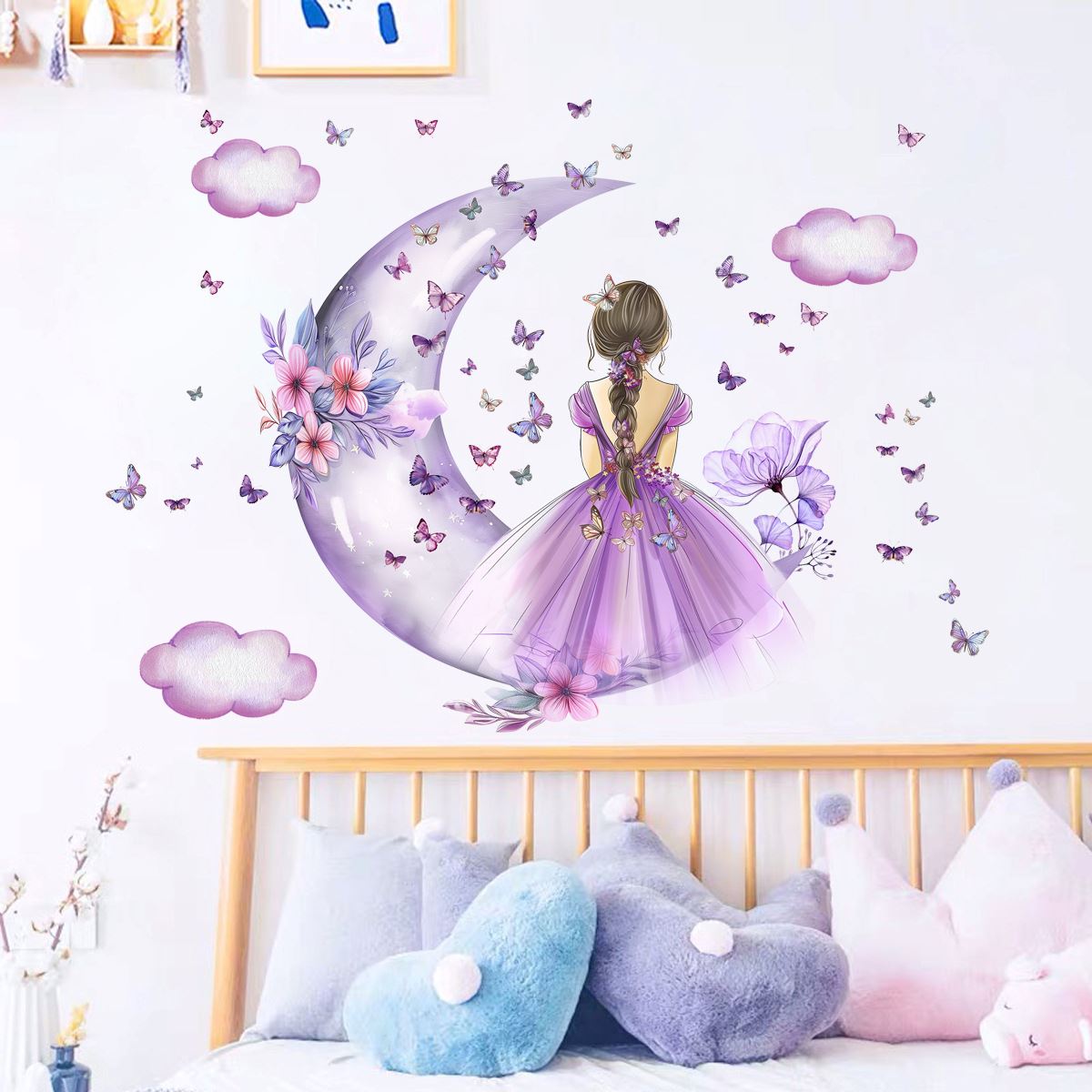 PrincesseSticker™ - Lune Mauve - Zoombébé