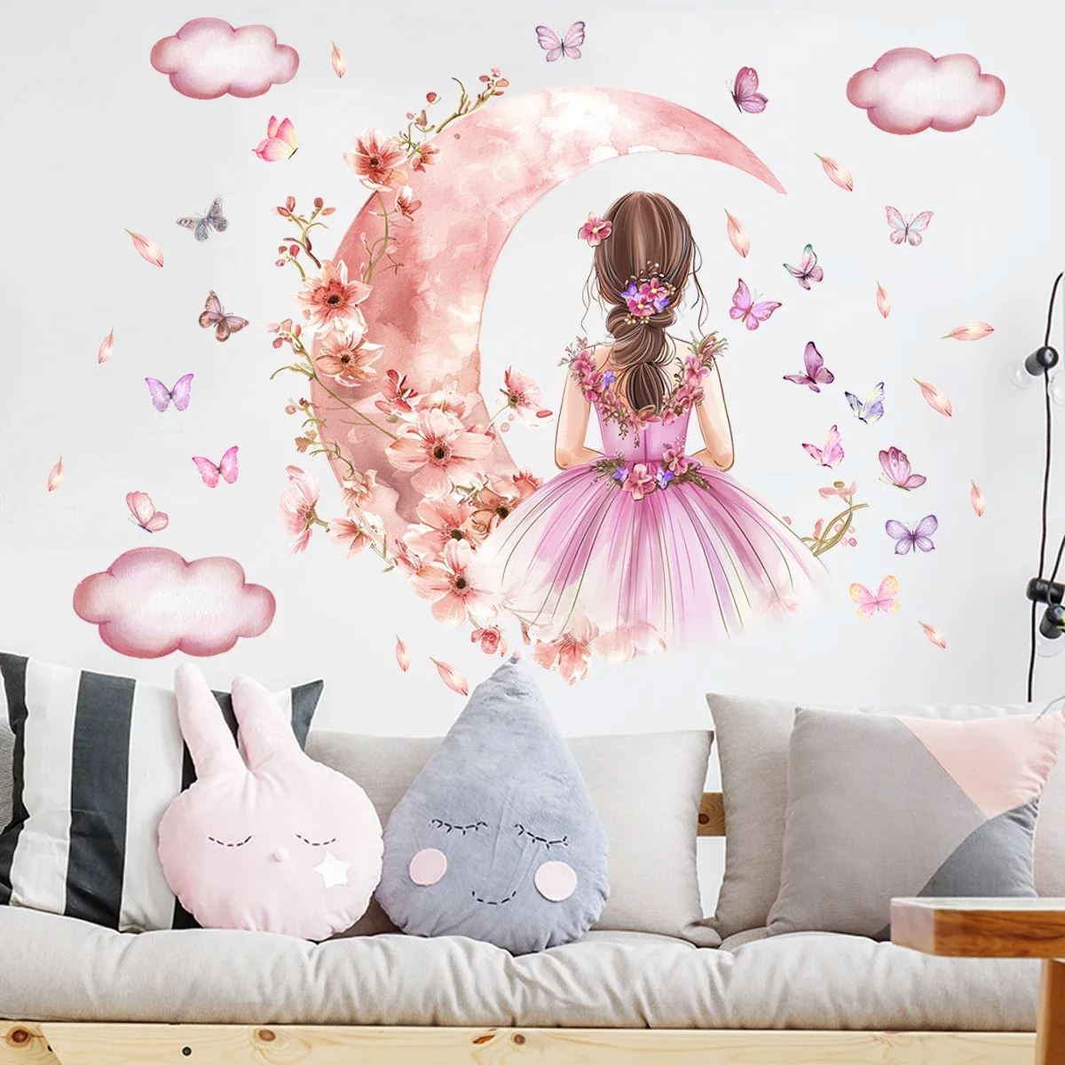 PrincesseSticker™ - Lune Rose - Ma boutique