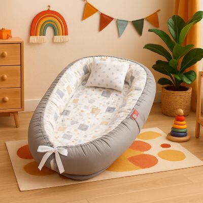 Réducteur de lit | Gris - Zoombébé