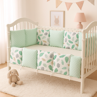 tour de lit bebe automne