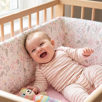 Tour de lit bebe rigole dans lit