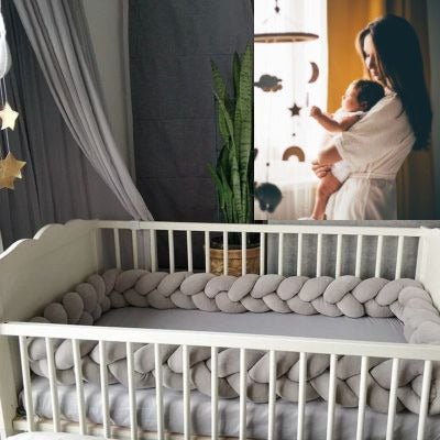 Tour de lit bébé tressé| Grisou™ - Zoombébé