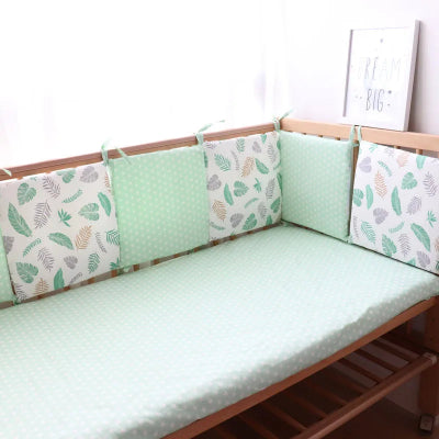 tour de lit bebe vert