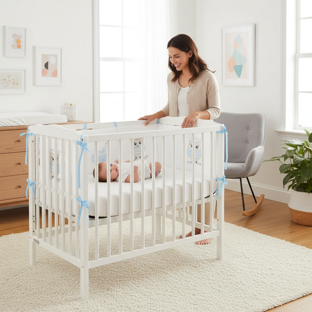Tour de lit Cocon Doux hibou - maman