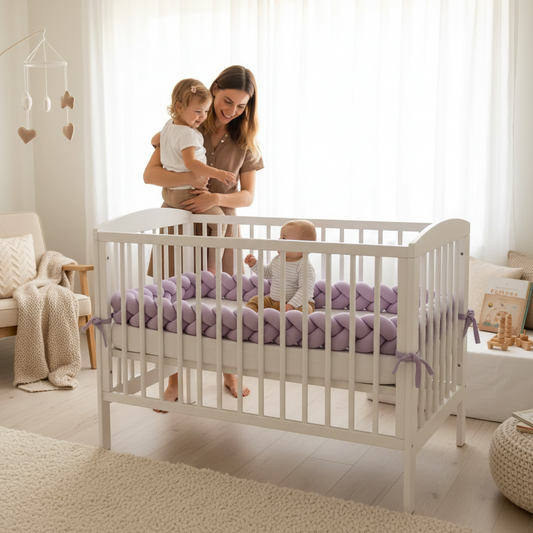 Tour de lit bébé fille | Parme