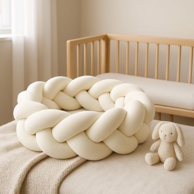 Tour de lit tresse - ECRU - Zoombébé