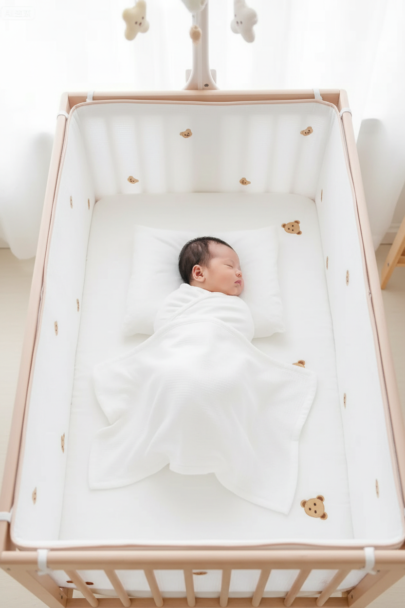 tour de lit respirant bebe sommeil apaise garanti