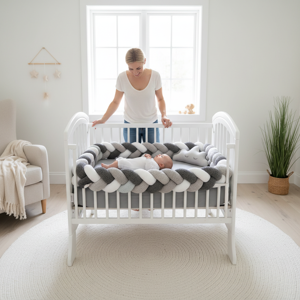 Tresse de lit bebe | Cocon Sécurisé 300cm