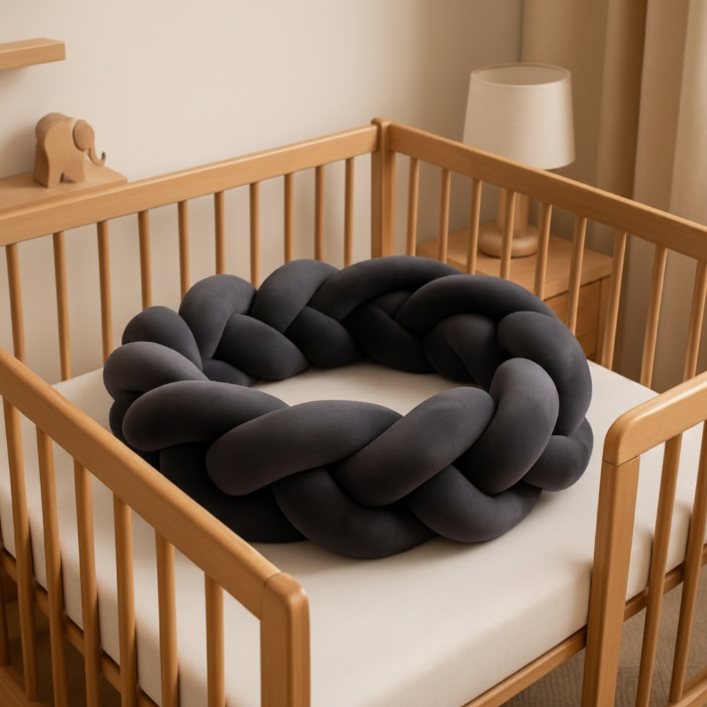 Tresse de lit 4m - Noir